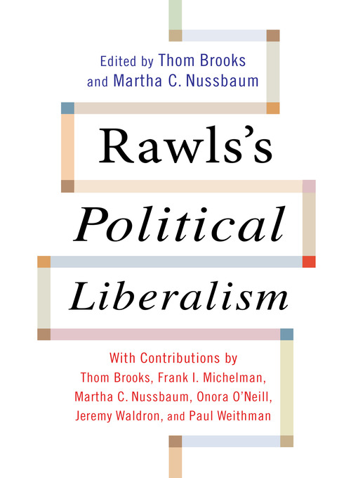 Title details for Rawls's Political Liberalism by Thom Brooks - Wait list